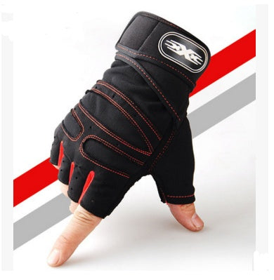 Cycling Gloves Half Finger Breathable Elastic Outdoor