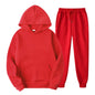 Fashion Mens Tracksuit New Men's Hoodies + Sweatpants Two Piece Suit Hooded Casual Sets Male Clothes