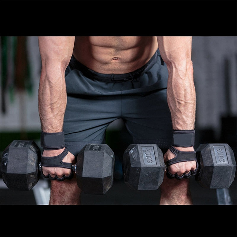 Weight Lifting Fitness Gloves Gel Full Palm Protection Gym Workout Protector Gloves Women Men Training Power Lifting Equipment