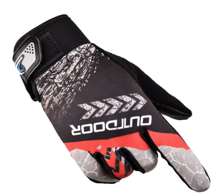 Touch Screen Ultra-Thin Breathable Non-Slip Riding Outdoor Sports Mountaineering Fitness Bicycle Motorcycle Gloves