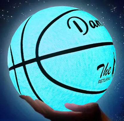 Luminous Basketball PU Soft Leather Outdoor